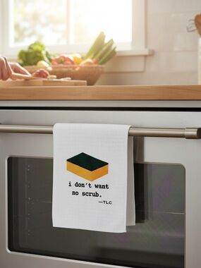 Funny Double Sided Kitchen Towel